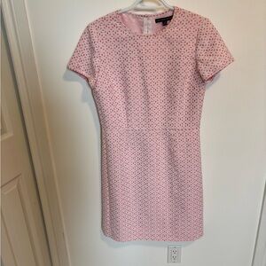 Brooks Brothers Pink Floral Mini Dress